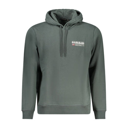 Napapijri Green Cotton Men Sweater