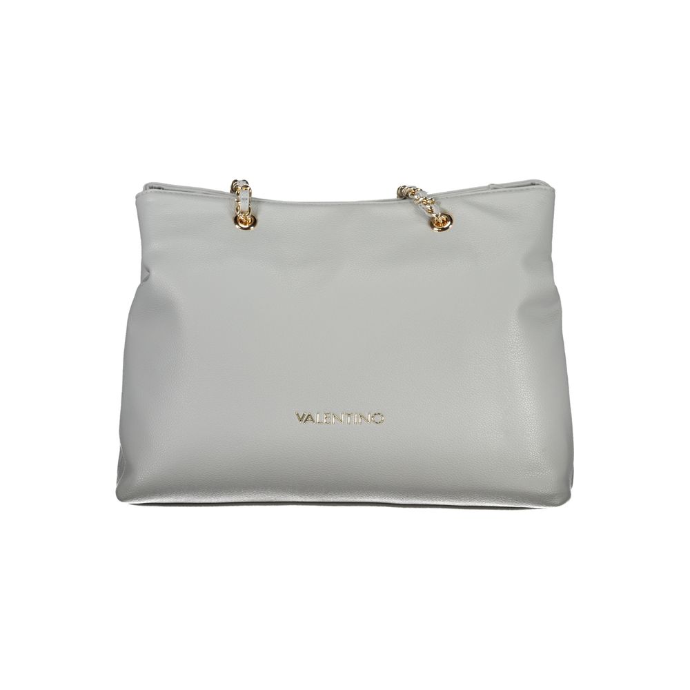 Mario Valentino Grigio Polyurethane Women Shoulder Bag