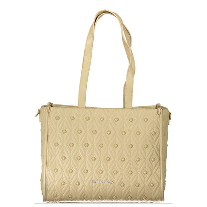 Mario Valentino Beige Polyester Handbag