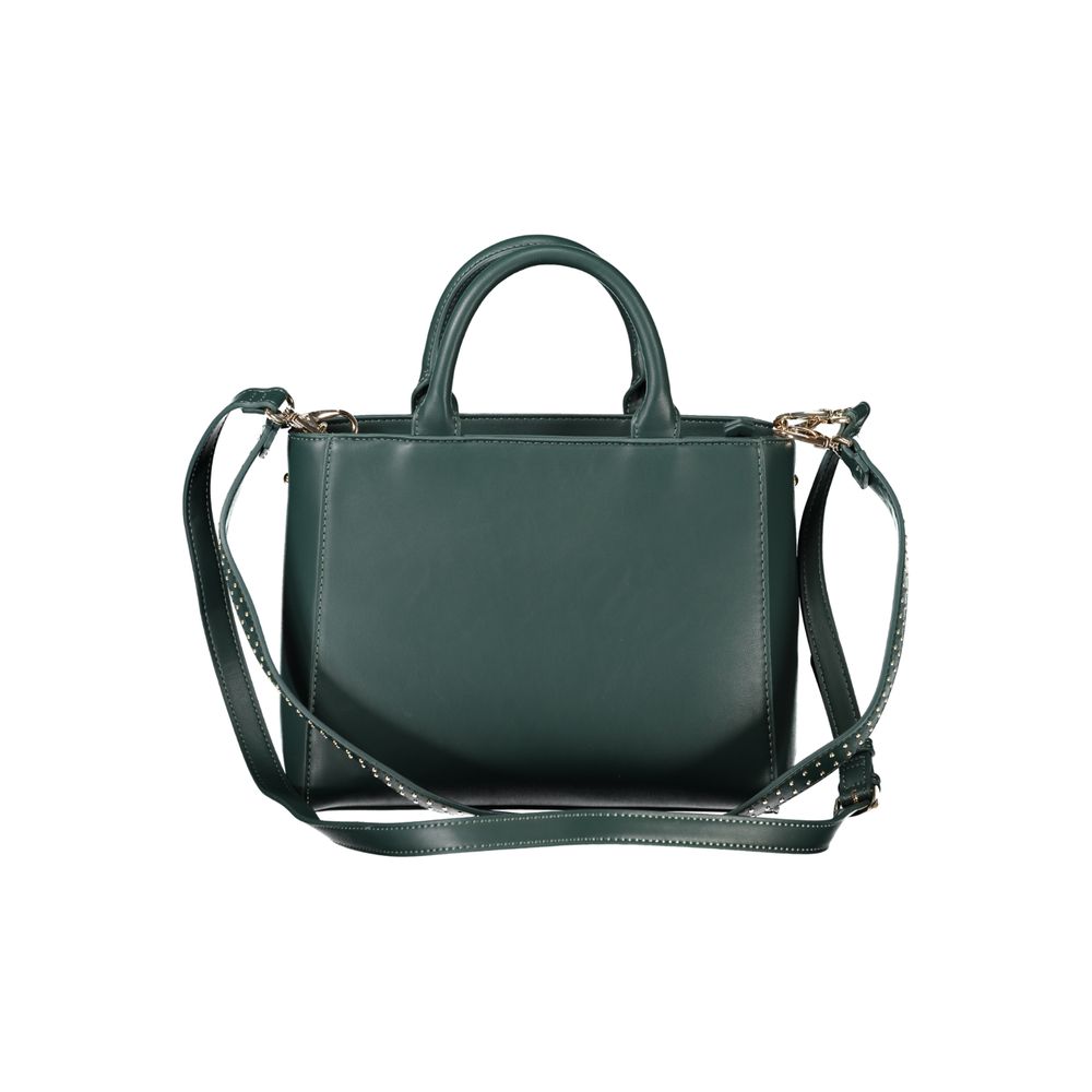 Mario Valentino Green Polyethylene Handbag