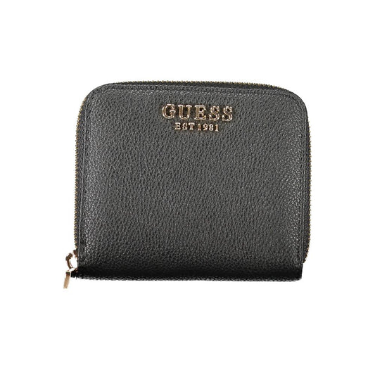 Guess Jeans Black Polyethylene Wallet