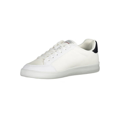 Tommy Hilfiger White Polyester Sneaker