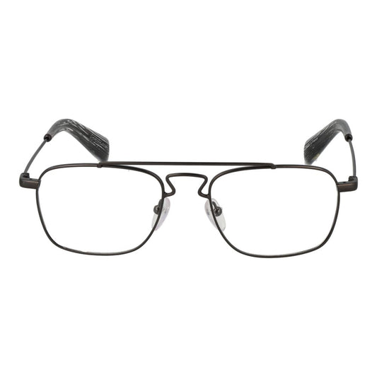 Yohji Yamamoto Gray Metal Glasses (Frames)