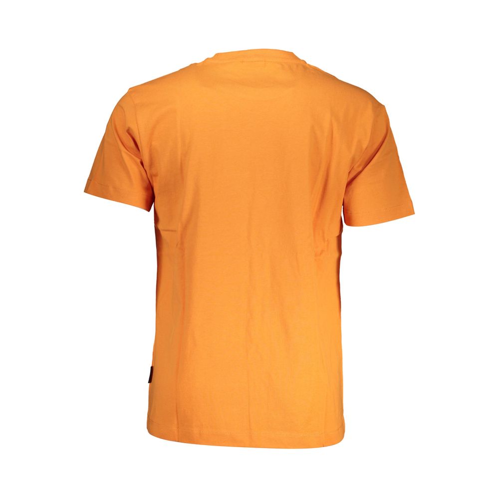 Napapijri Orange Cotton T-Shirt