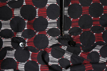 Dolce & Gabbana Multicolor Cotton GOLD Long Sleeves Shirt