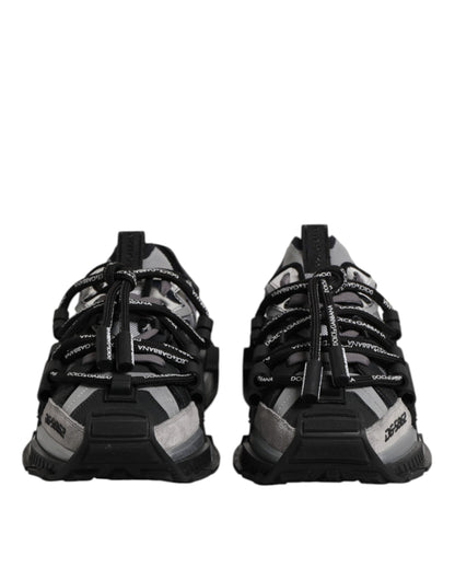 Dolce & Gabbana Multicolor Panelled Space Sneakers Shoes