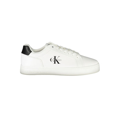 Calvin Klein White Leather Men Sneaker