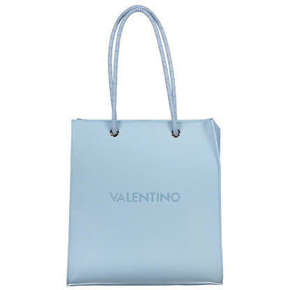 Mario Valentino Blue Polyethylene Handbag