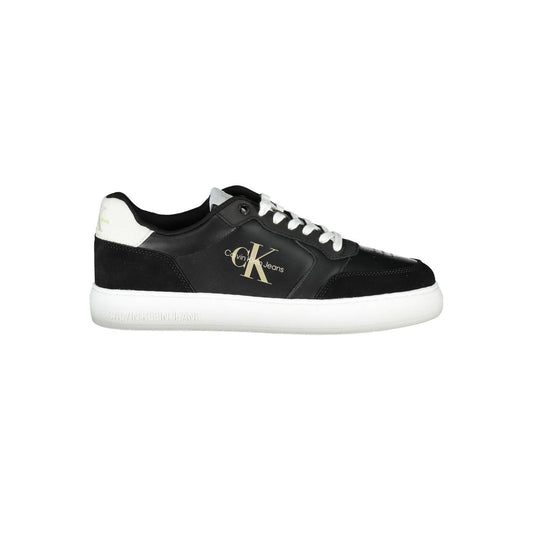 Calvin Klein Black Polyester Sneaker