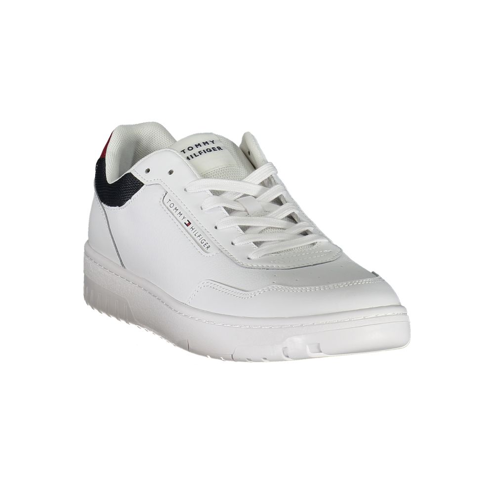 Tommy Hilfiger White Leather Sneaker