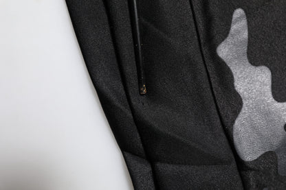 Dolce & Gabbana Black Camouflage Pullover Sweatshirt Sweater