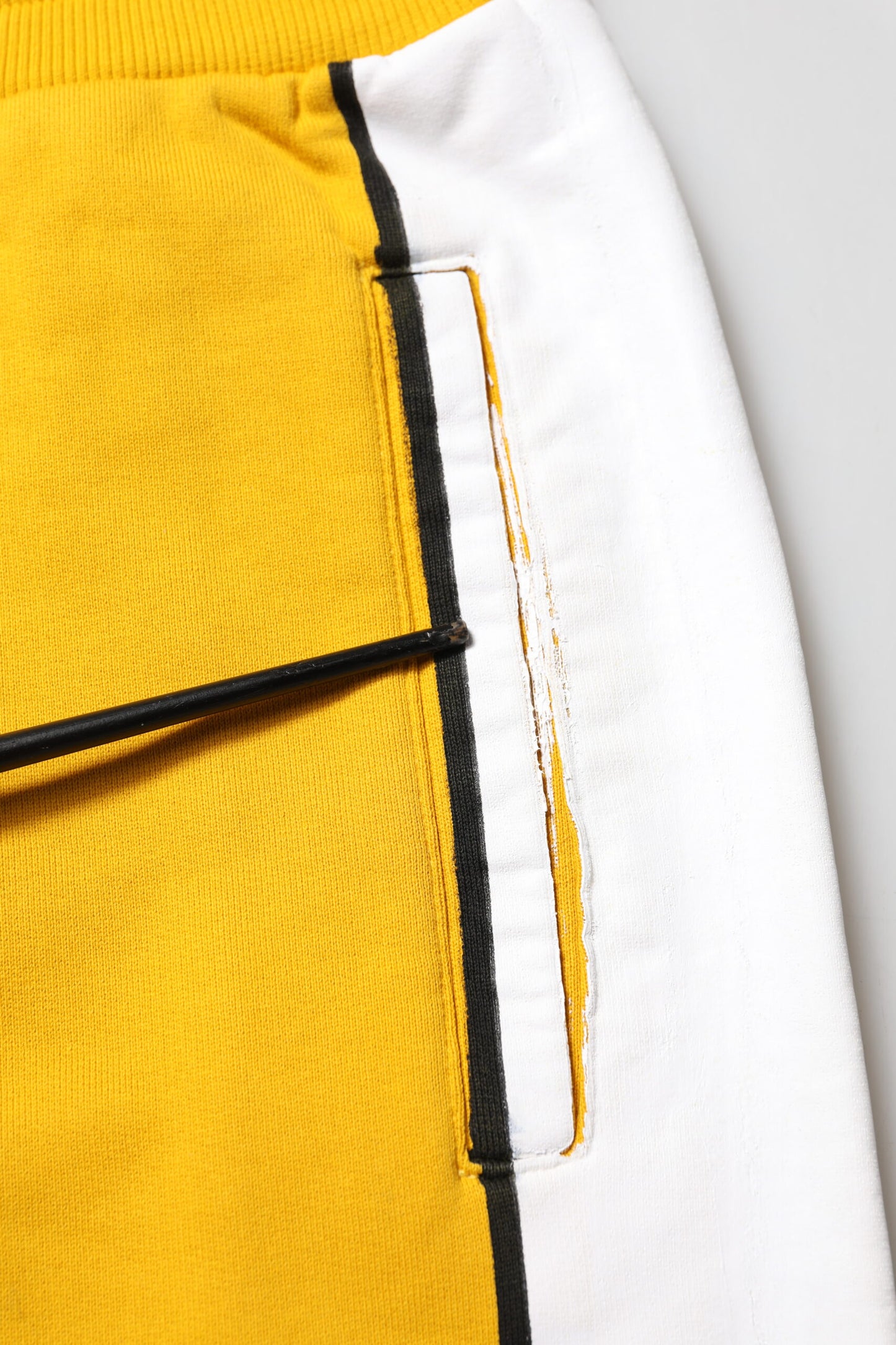 Dolce & Gabbana Yellow Cotton Logo Jogger Sweatpants Pants