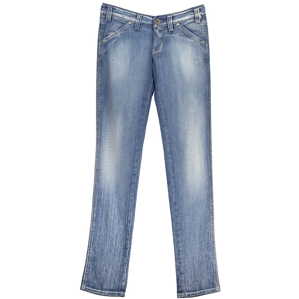 RE-START Blue Cotton Women's Jean
