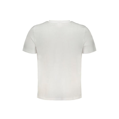 Fila White Cotton Men's T-Shirt