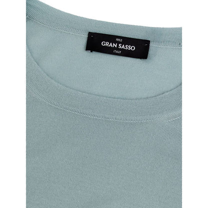 Gran Sasso Blue Cashmere Cashmere Sweater