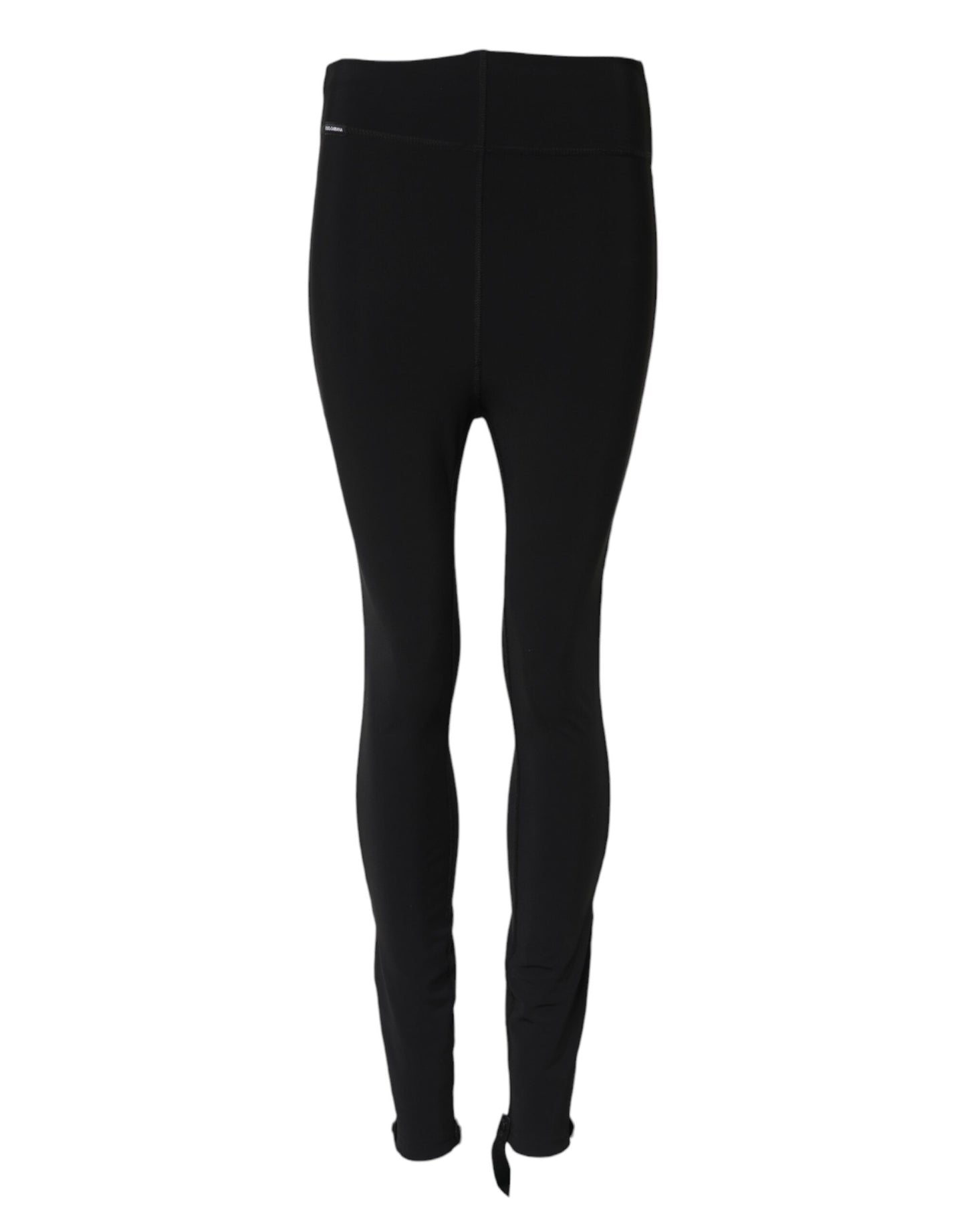 Dolce & Gabbana Black High Waisted Leggings Pants