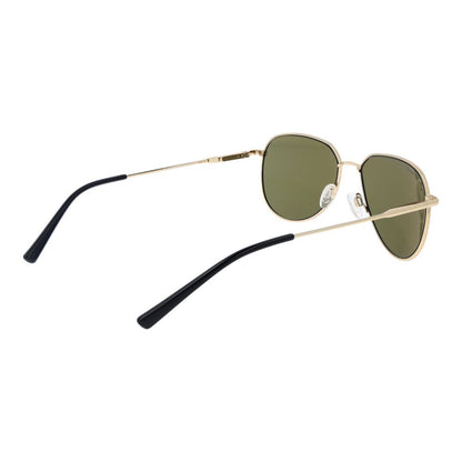 Serengeti Gold Plastic Sunglasses