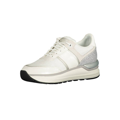 U.S. POLO ASSN. White Polyester Sneaker