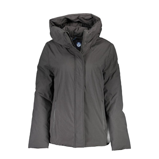 North Sails Black Polyester Jackets & Coat