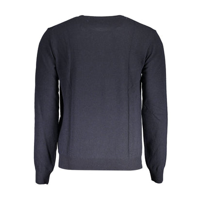 La Martina Blue Wool Sweater