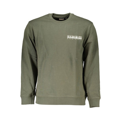 Napapijri Green Cotton Sweatshirt