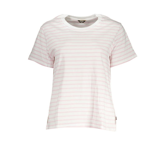K-WAY White Cotton Women T-Shirt