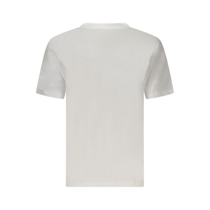 Calvin Klein White Cotton Women T-Shirt