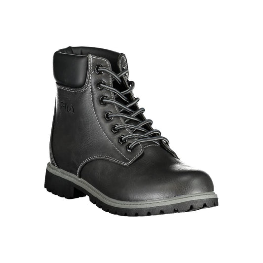 Fila Black Polyester Women Boot
