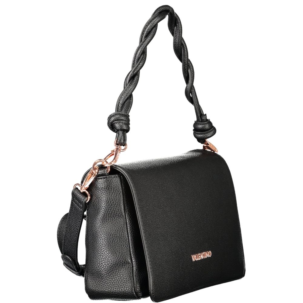 Mario Valentino Black Polyethylene Women Handbag