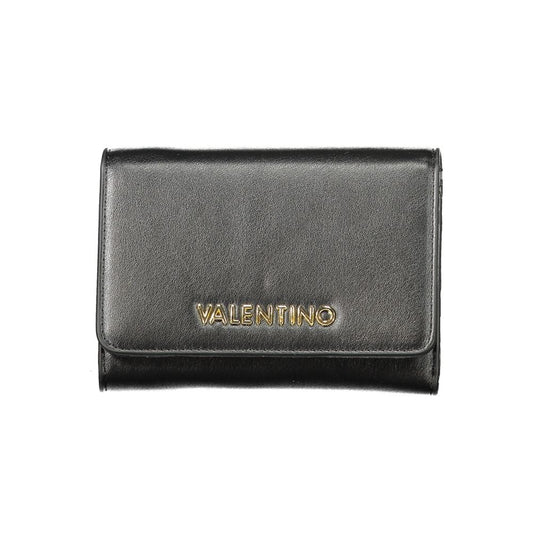 Mario Valentino Black Polyethylene Women Wallet