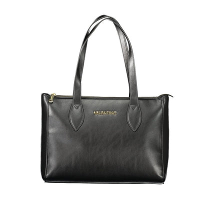 Mario Valentino Black Polyethylene Women Handbag