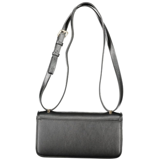 Mario Valentino Black Polyethylene Women Handbag