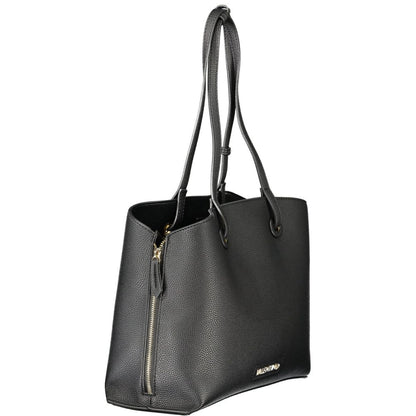 Mario Valentino Black Polyethylene Women Handbag