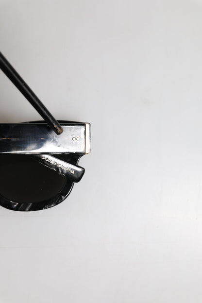 Dolce & Gabbana Pearl White Acetate Frame Domenico Shade Sunglasses