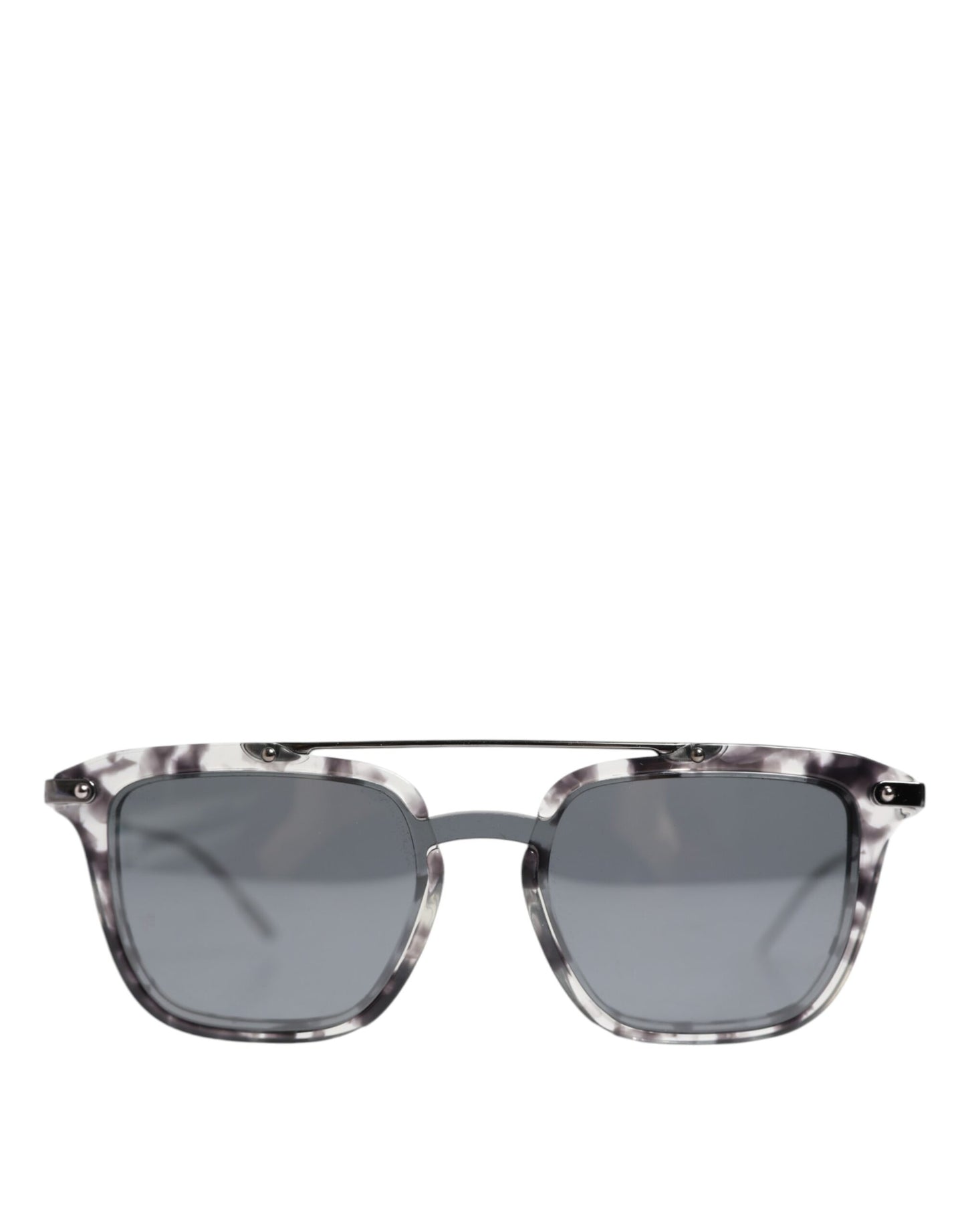 Dolce & Gabbana Gray Havana Acetate Square DG4327 Eyewear Sunglasses