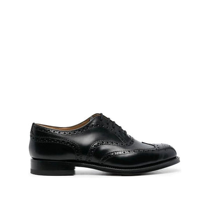 Dior Black Calfskin Oxfords And Derbies