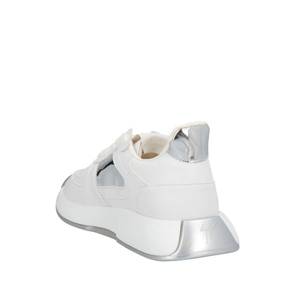 Giuseppe Zanotti White Calfskin Chunky Sneakers