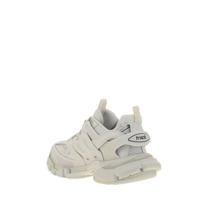 Balenciaga White Polyethylene Athletic Sneakers