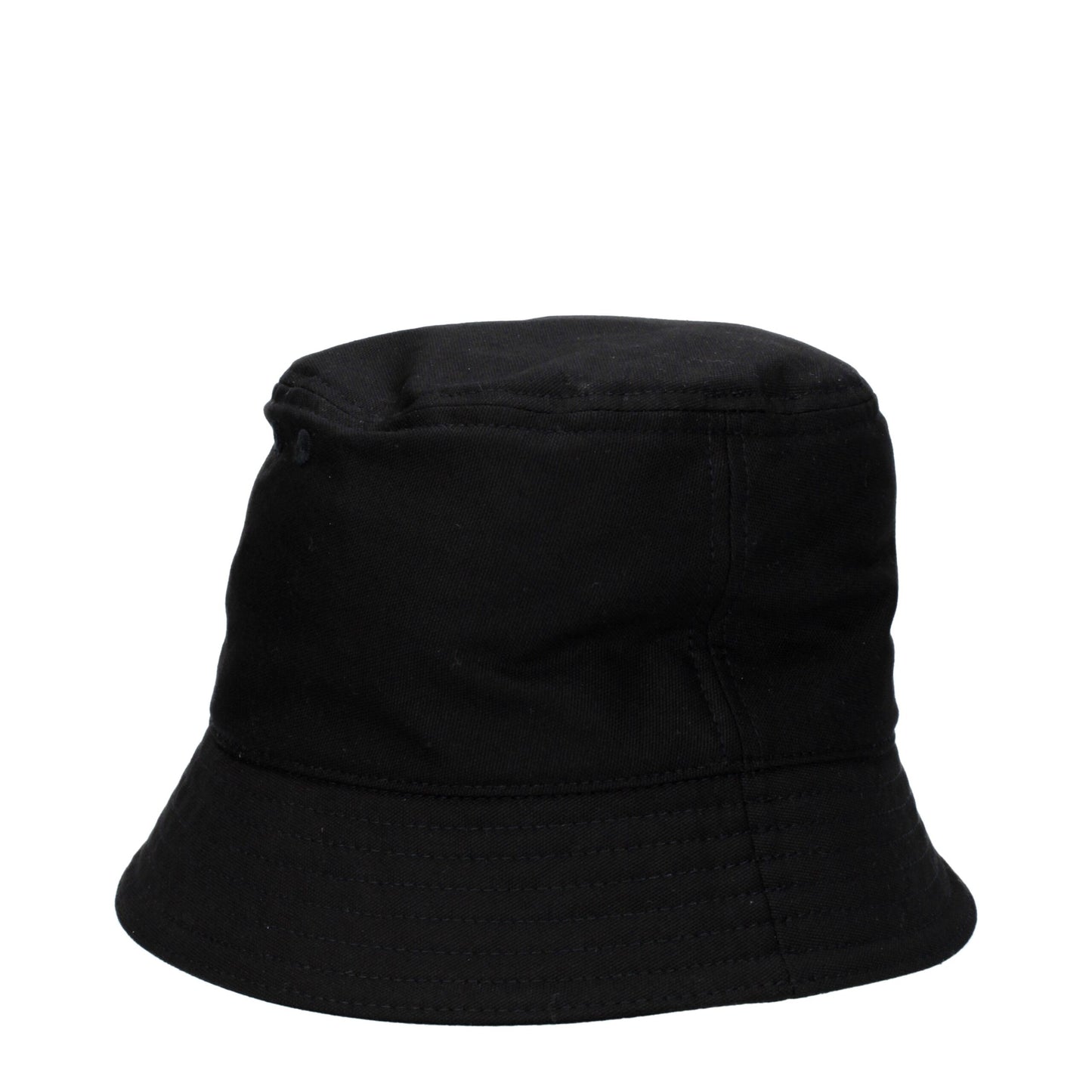 Valentino Garavani Black Cotton Bucket Hat