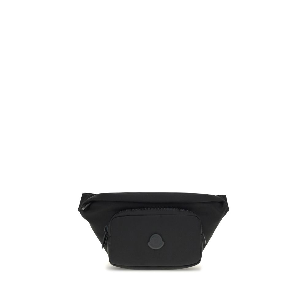 Moncler Black Nylon Clutch Bag
