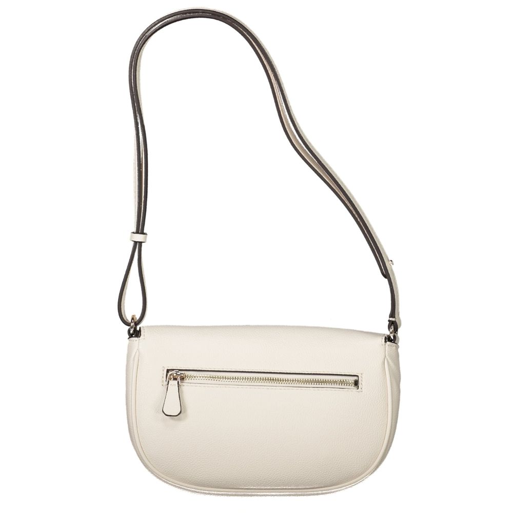 Guess Jeans White Polyethylene Handbag