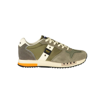 Blauer Green Polyester Men Sneaker