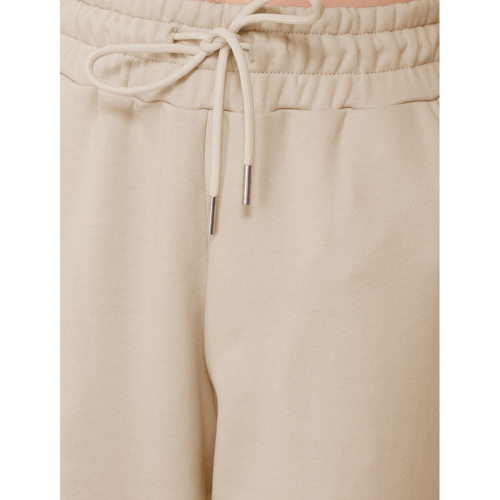 Comme Des Fuckdown Beige Cotton Women Sweatpant
