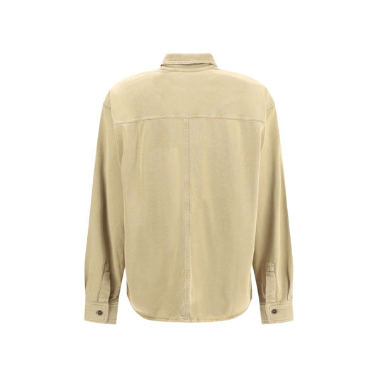 Marant Etoile Beige Cotton Dress Shirt