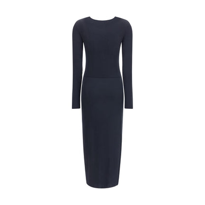 Marant Etoile Black Modal Casual Dress