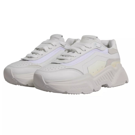 Dolce & Gabbana White Daymaster Low Top Mens Sneakers