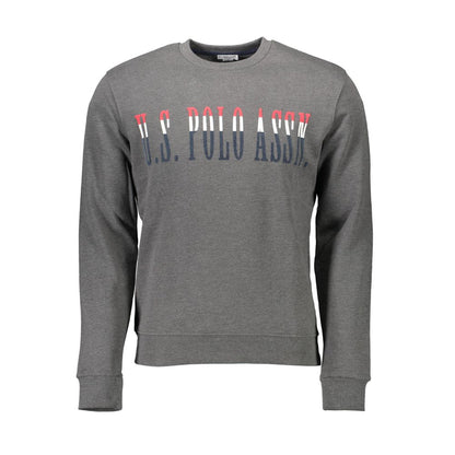 U.S. POLO ASSN. Gray Cotton Men's Sweatshirt