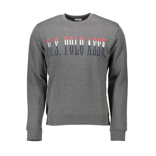 U.S. POLO ASSN. Gray Cotton Men's Sweatshirt