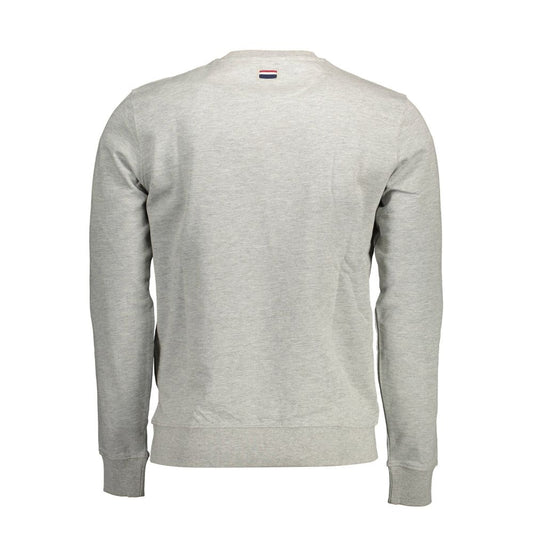U.S. POLO ASSN. Gray Cotton Men's Sweatshirt