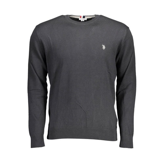 U.S. POLO ASSN. Black Cotton Sweater